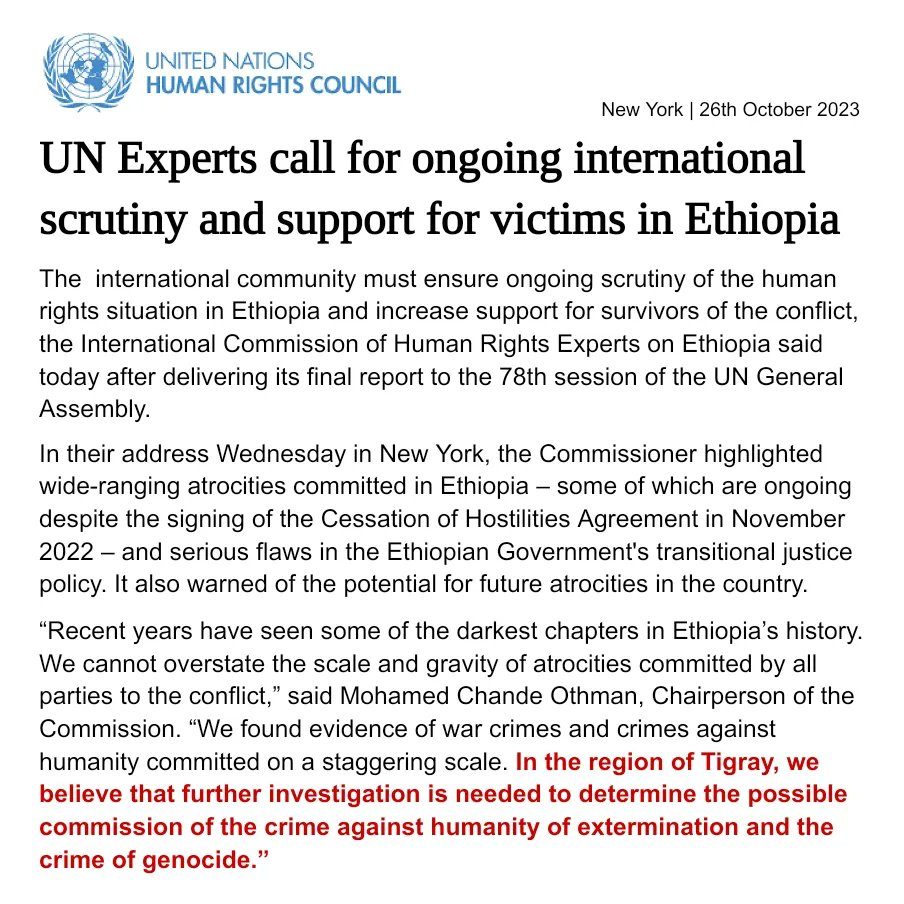 Tigray Update tweet media