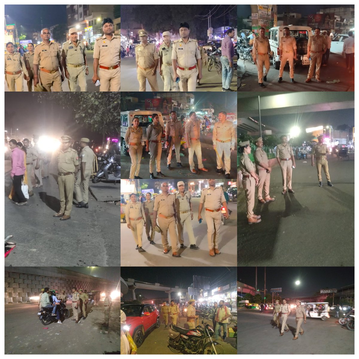 dcp_north's tweet photo. #DCP_NORTH महोदय के निर्देशन में  उत्तरी जोन पुलिस बल  द्वारा महिलाओं/आमजन को सुरक्षा का अहसास दिलाने व बेहतर कानून व्यवस्था बनाये रखने हेतु उत्तरी जोन के महत्वपूर्ण स्थानो/चौराहों ,भीड़-भाड़ वाले इलाके में #पैदल_गस्त व चेकिंग की गईं।
@lkopolice
@Uppolice https://t.co/WFYqVoQGNb