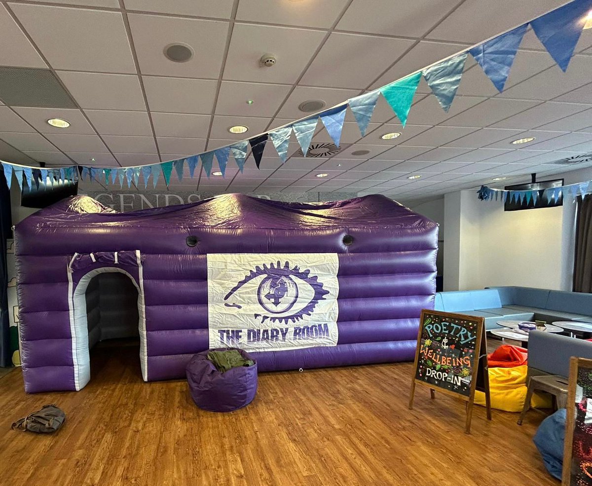 We were honoured to attend the 'Rightsfest: Gender', celebrating International Day of the Girl 2023 with the 'Pod' A fantastic, empowering day at Cardiff City Stadium where the 'Diary Room' was a huge success. To hire our Diary Room Pod, please email info@phoenixdas.co.uk