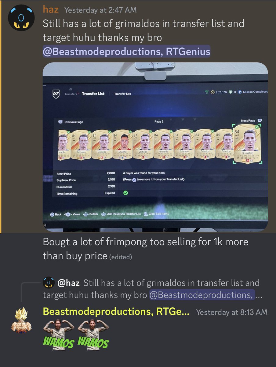 🚨Trigger alert: don’t check the profit flex below if you’re low on coins

Another week, another FEAST on stream &amp; in Discord

Show me someone else who has called coin-doubling moves, LIVE, every Friday, for 4 weeks running 

I’ll wait

Want BIG profits? Discord invites below 👇🏼