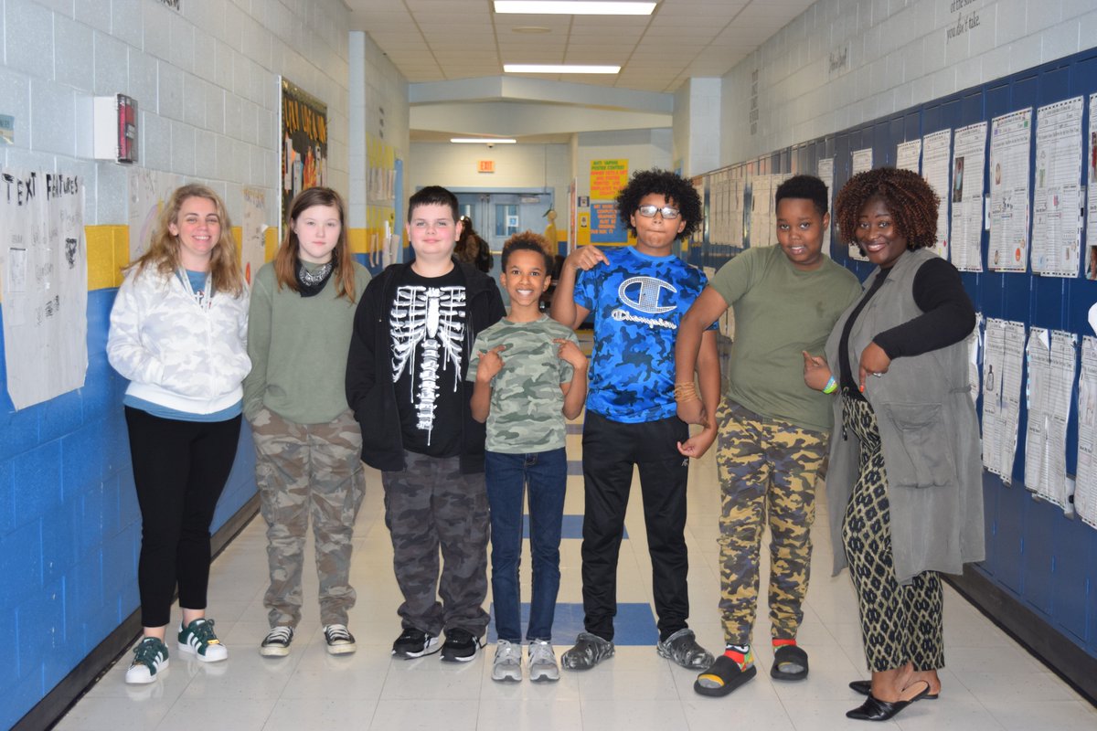 ALCLions's tweet photo. Red Ribbon Week Day 4: Drugs can't find us! Wear Camo! https://t.co/XJFAAunljL