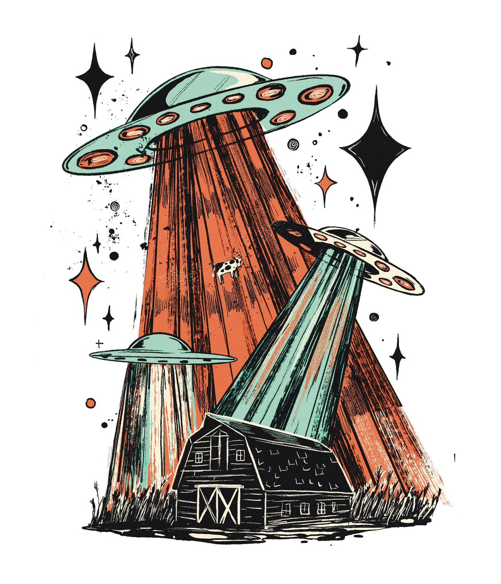 「Unexplained Indiana, for Indianapolis Mo」|Evangeline Gallagherのイラスト