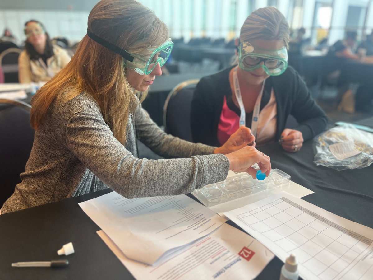 BLK8109's tweet photo. Come visit us in room 2501 at #NSTA23! Experience science and take home a lab activity you can use in your class. @Lab-Aids https://t.co/pLihofYrDJ