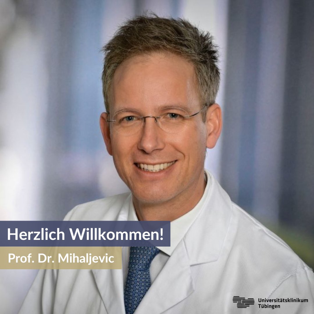 👏Im Juli 2023 trat Professor Dr. André L. Mihaljevic seine Position als neuer Ärztlicher Direktor für die Allgemeine-, Viszeral- und #Transplantationschirurgie (AVT) an. ❤️-lich willkommen!