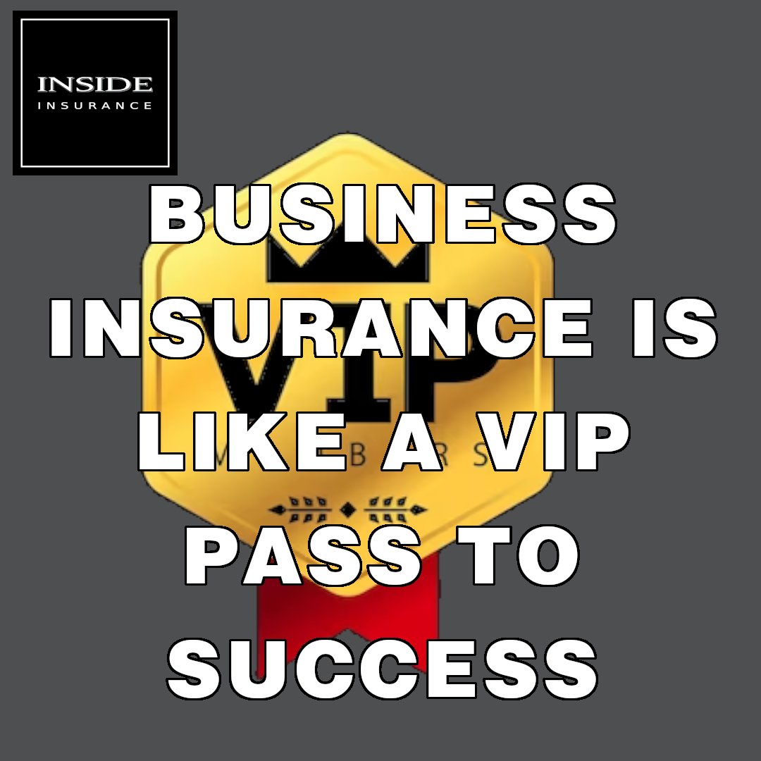 InsideIns_LLC's tweet image. Business insurance: Your secret weapon for success
#VIP #BusinessSuccess #InsideInsurance