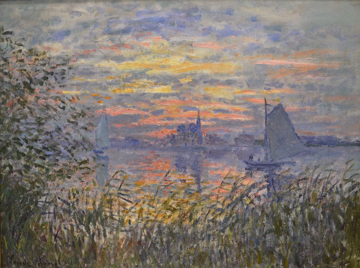 sophrisyne's tweet photo. seascapes by Claude Monet https://t.co/A8phMZ0nXC