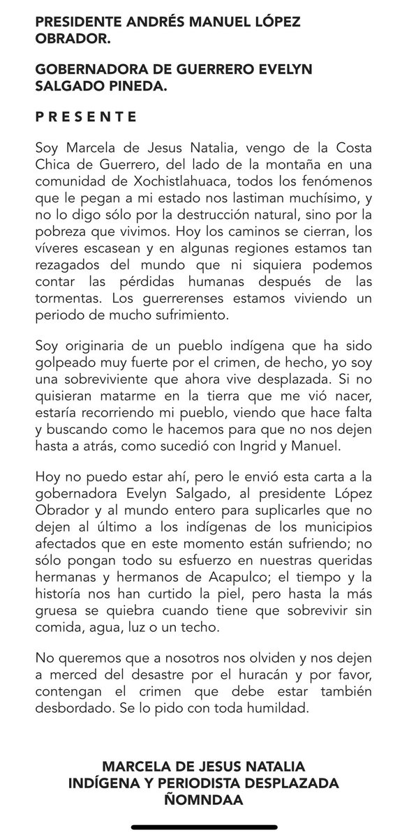 Marcela de Jesús Natalia tweet media