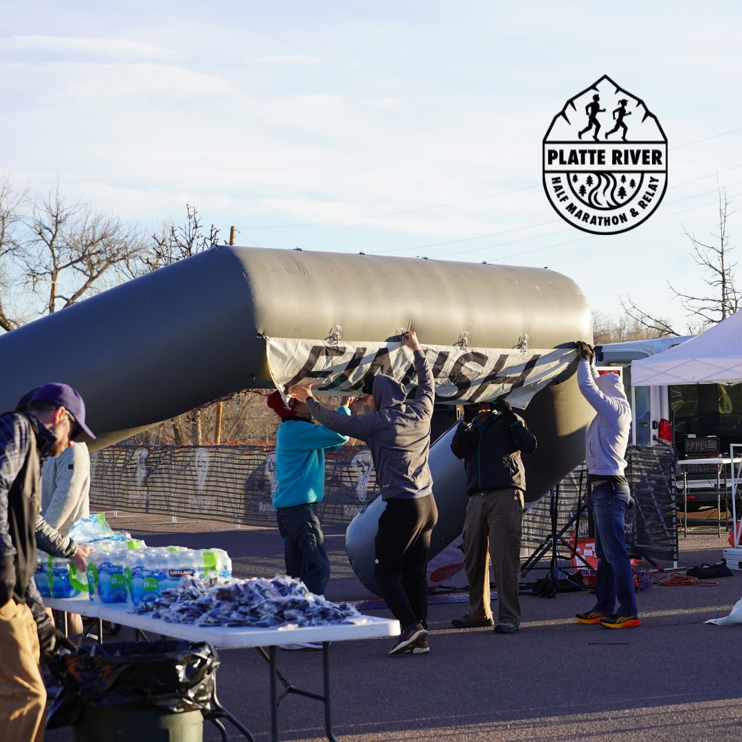 Our volunteers get up EARLY! Thanks for all your help!

Register for the Platte River Half Marathon here: platteriverhalf.com

#halfmarathon #littleton #runco #rundenver
