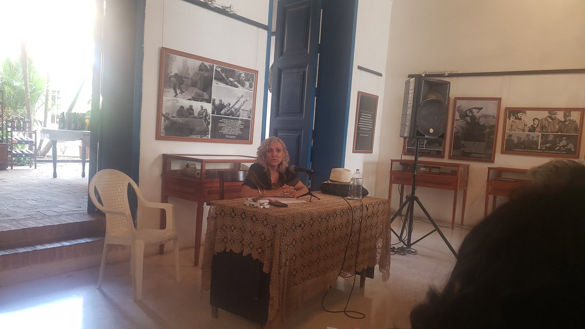 NilcerBatista's tweet image. Continúan las sesiones teóricas del Congreso de Pensamiento en la #FCI2023 en #Holguín #Cuba donde se exponen valiosas experiencia s y obras que delatan logros de investigadores cubanos formados por la obra de la #CulturaCubana #SomosCulturaHolguín