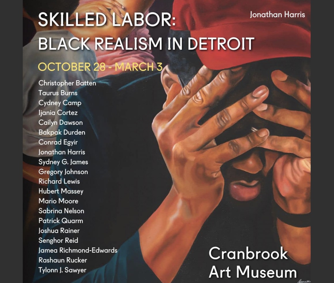 rochelleriley's tweet photo. DETROIT _ Do not miss the opening of the #SkilledLabor exhibit tha topens Saturday at the @CranbrookArtMus. The brilliant #MarioMoore is at it again! https://t.co/WnDteT5MT9