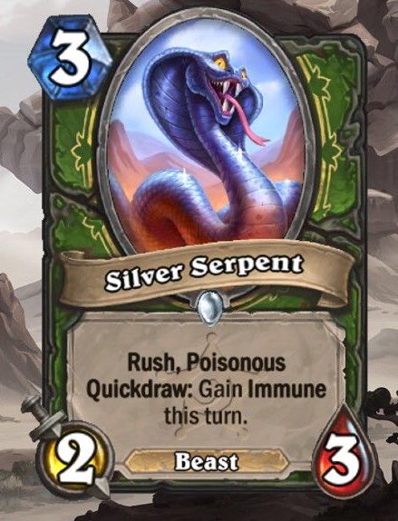 Our Hearthstone Showdown in the Badlands card reveal is snakes all the way  down