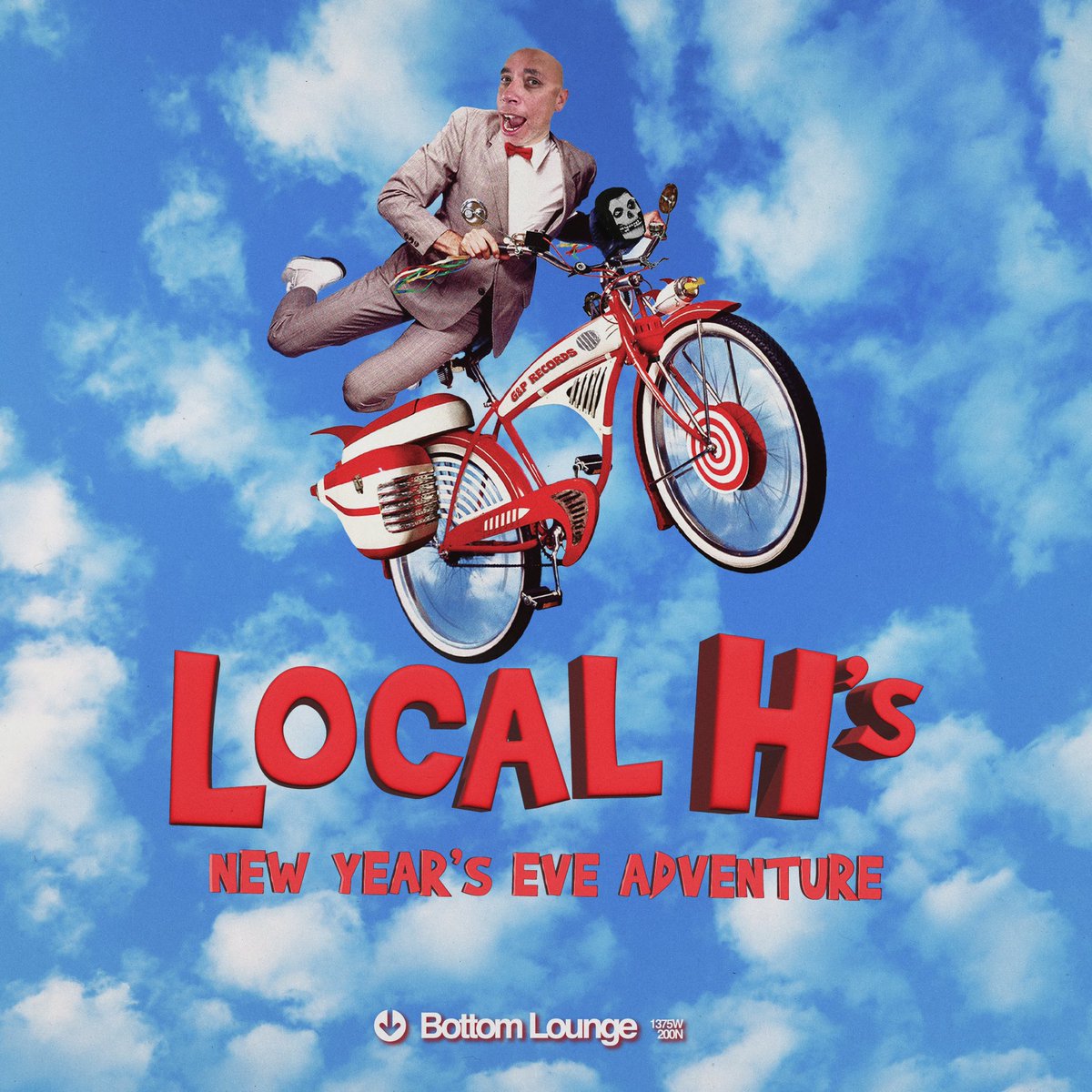 LocalH's tweet image. Go ahead. Scream your head off! We’re sending 2023 off on a rail at @thebottomlounge with another NYE spectacular!!! Tickets on sale TOMORROW at 10am. And don’t forget to tell ‘em Large Marge sent ya.
Ticket link: ticketweb.com/event/local-h-…