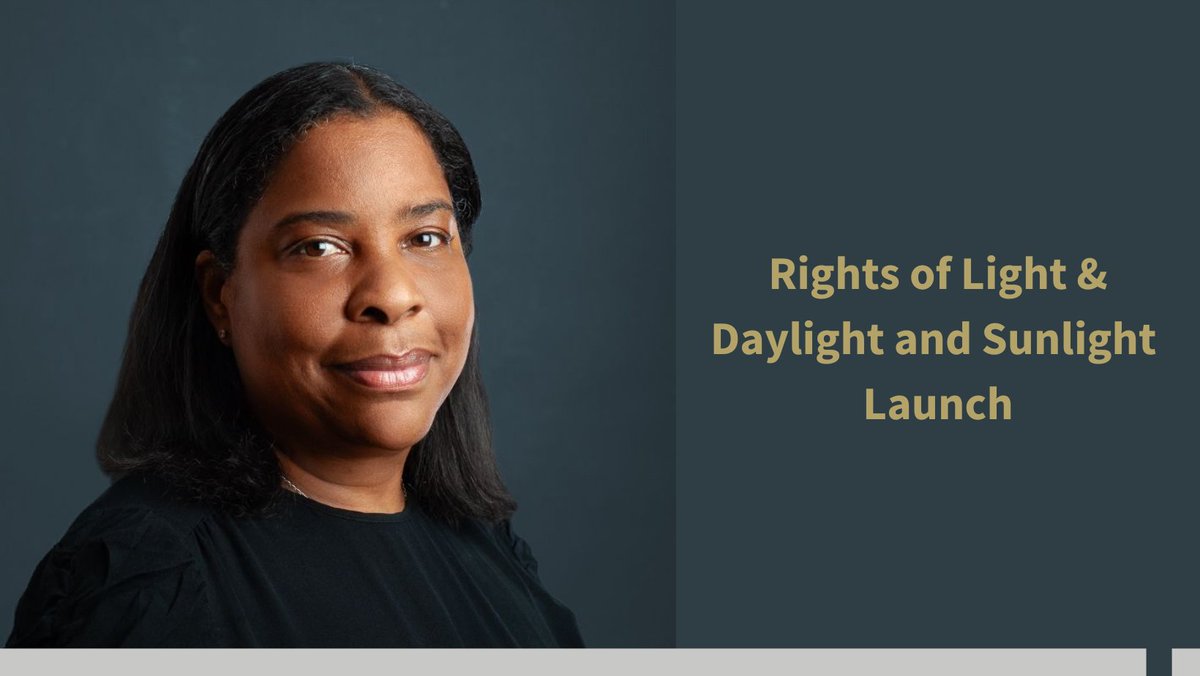 Rights of Light and Daylight/Sunlight Specialist, Desrine Oak, joins PBC to create a new division that offers exceptional Rights of Light and Daylight and Sunlight consultancy.

lnkd.in/eU3ep-vV

#PBC #ProjectandBuildingConsultancy #RightsofLight #DaylightandSunlight