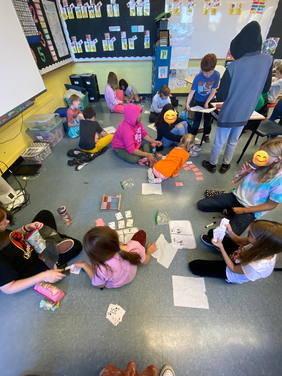 This morning we had an awesome visit from some big grade 6 buddies from Pine Ridge Middle School! We taught them a new math game, we read together and ended off our visit with creating a picture to remember each other by! We weren’t ready to say goodbye! <a href="/DwightRossElem/">Dwight Ross Elementary School</a> 🧡