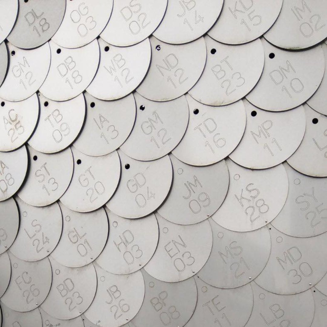 Stoke-on-Trent CC (@sotcitycouncil) on Twitter photo 🚌Unearthed was unveiled at the then-new bus station, on Lidice Way.
👇3000 discs are etched with the initials and birthday of every member of the public who promised to share the story of Lidice with at least two other people.
Find the story at: stoke.gov.uk/Lidice 🚌Unearthed was unveiled at the then-new bus station, on Lidice Way.
👇3000 discs are etched with the initials and birthday of every member of the public who promised to share the story of Lidice with at least two other people.
Find the story at: stoke.gov.uk/Lidice