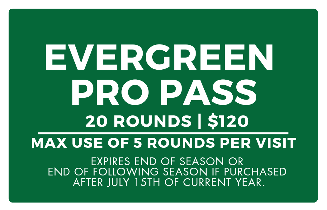 EvergreenMG's tweet photo. If you ♥️ our little family-owned business and want to play more often next season, we have a BIG discount for our frequent visitors! Check out our Pro Pass. 20 rounds of mini golf at our beautiful, challenging, accessible for only $6 per round! Go to our website for more info. https://t.co/yB5VwtDtQP
