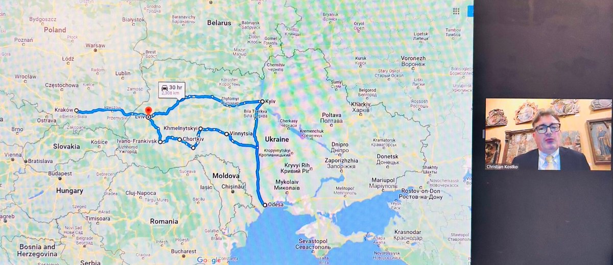 #LiveFromUkraine 🇺🇦: Christian Kostko from the Catholic Response for Ukraine (#CR4U) gave an update on the current situation of #hospitals in Ukraine and on the partners he has visited who are funded through the <a href="/ICMC_news/">ICMC</a> 

#PrayForUkraine #CatholicHealth