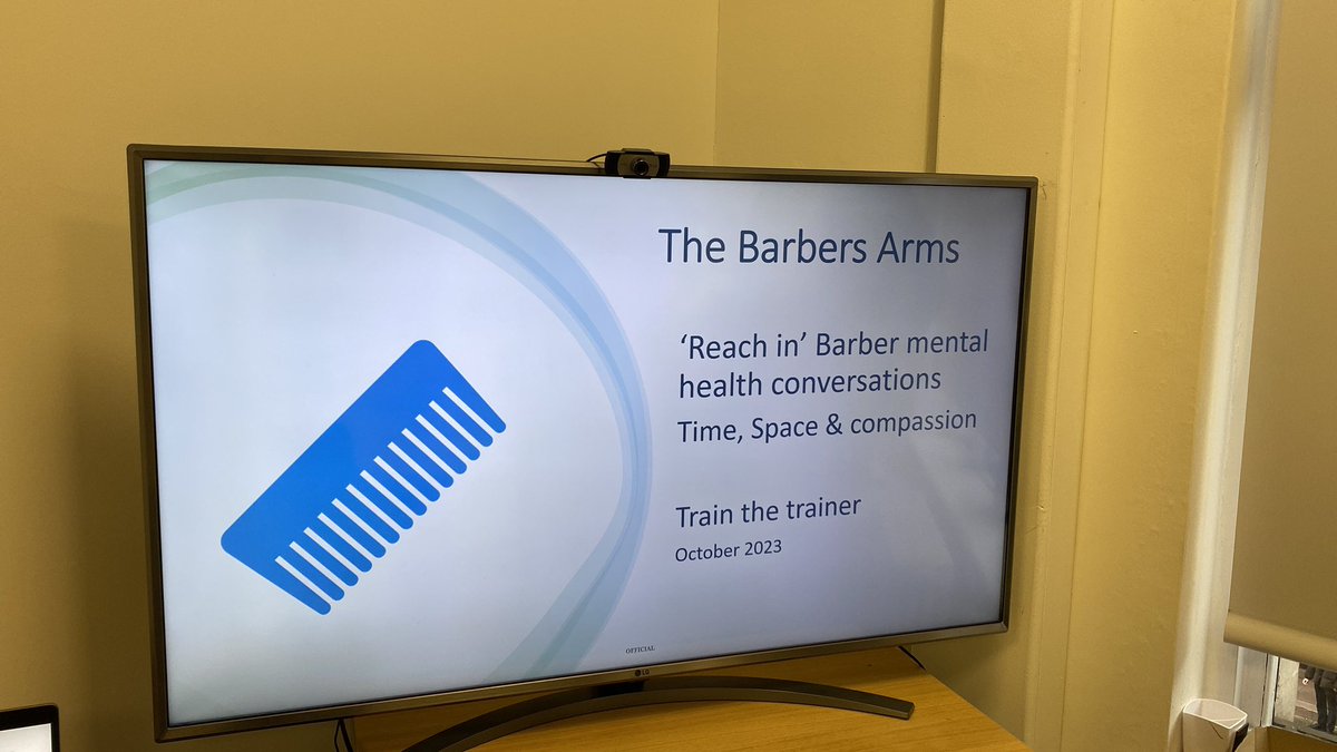 The next stage of our ‘reach-in’ mental health and suicide training for trainers started today with <a href="/BIAtogether/">Brothers in Arms</a> So excited that <a href="/1CommunityScot/">One Community Scotland</a> has joined our wee team. 
Male suicide numbers in Scotland is a tragedy. We need to be braver and reach in 🙏 <a href="/vruscotland/">Scottish Violence Reduction Unit</a>