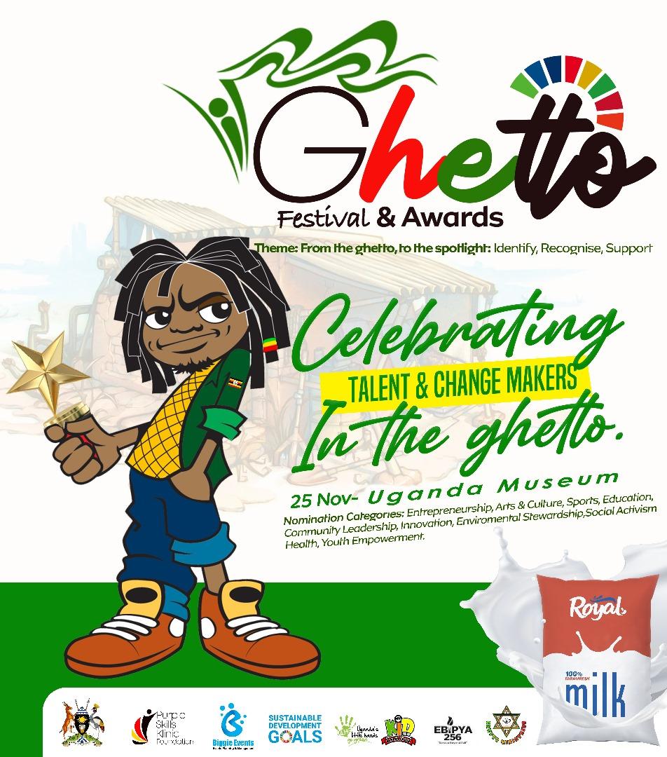 It's official, venue confirmed at Uganda Museum.  25th November,  don't miss the 1st Ghetto Festival &amp; Awards. Lots of music, competitions,  exhibitions, bouncing castles,and Lot's more fun.🎉      <a href="/BiggieEvents/">Biggie Events</a> <a href="/SkillsKlinic/">SkillsKlinic</a>