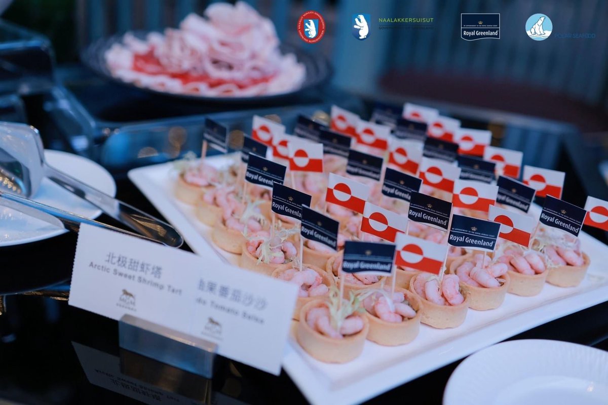 Greenland MFA ๐ฌ๐ฑ (@greenlandmfa) on Twitter photo Minister of Foreign Affairs Vivian Motzfeldt visiting <a href="/SeaFareExpo/">China Seafood Expo</a> in Qingdao, China, accompanied by representatives from Royal Greenland and Polar Seafood. ๐ฌ๐ฑ๐จ๐ณ Minister of Foreign Affairs Vivian Motzfeldt visiting <a href="/SeaFareExpo/">China Seafood Expo</a> in Qingdao, China, accompanied by representatives from Royal Greenland and Polar Seafood. ๐ฌ๐ฑ๐จ๐ณ