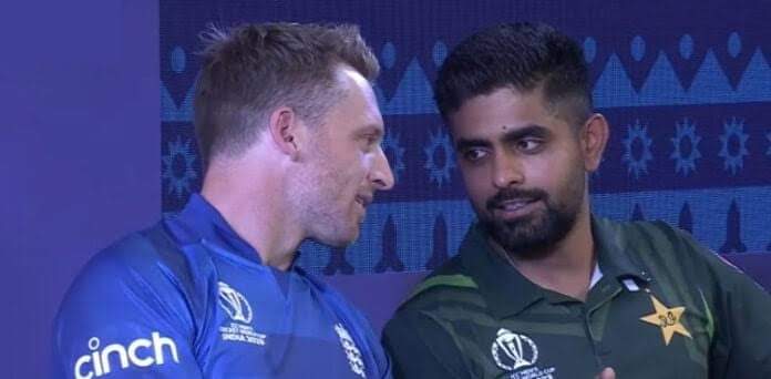 What they saying to each other? 👇

#SLvsENG #PAKvSA