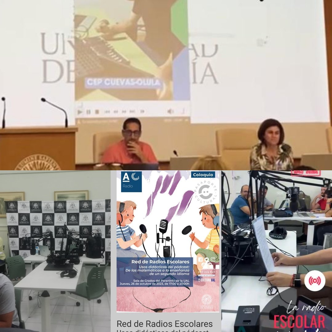 Los Cursos de Formación de la Radio Escolar se cuelan en la UAL <a href="/cepejido/">CEP El Ejido</a> <a href="/FormacProfAnd/">Servicio de Planes de Formación</a> <a href="/mjrubia/">Manuel J Rubia</a>