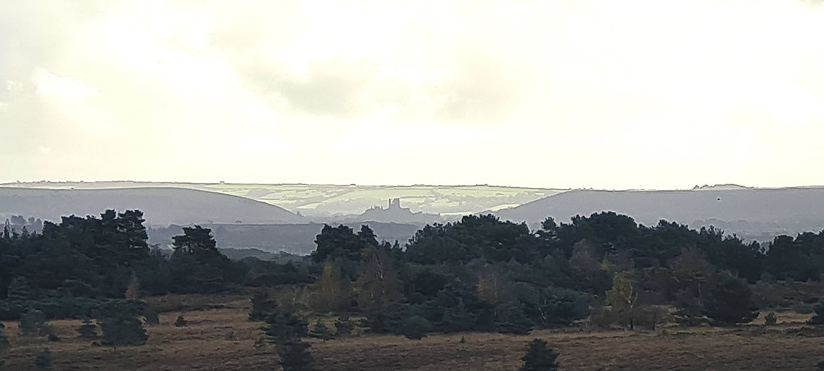 #CorfeCastle is in the distance but you should ignore that cos we're much better looking