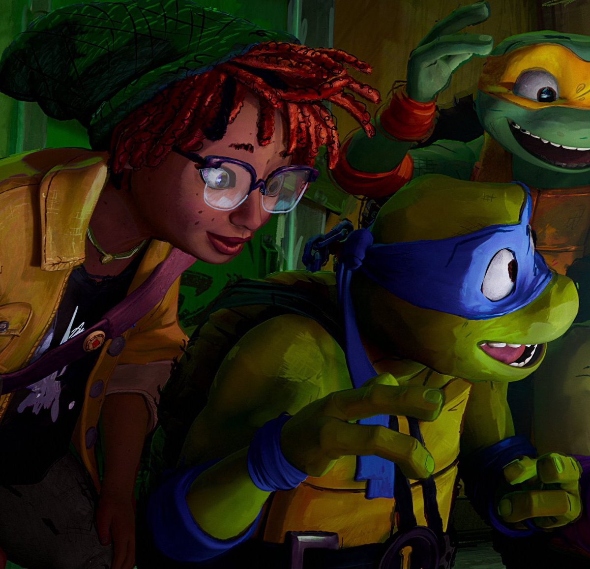 TMNT_Fam_Daily's tweet photo. MESSED UP LOL 

APRILNARDO VS BARONJITSU https://t.co/zXIAX9hZH4