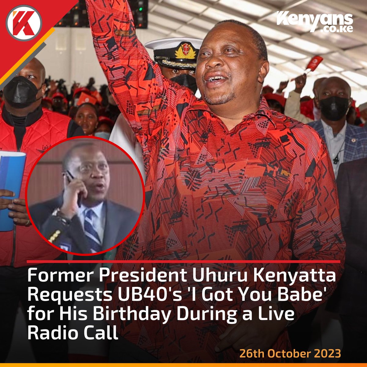 Josh001J's tweet photo. We miss you President Uhuru Kenyatta. Everything about you was so presidential!

Rt in solidarity! https://t.co/jedLXmbtq9