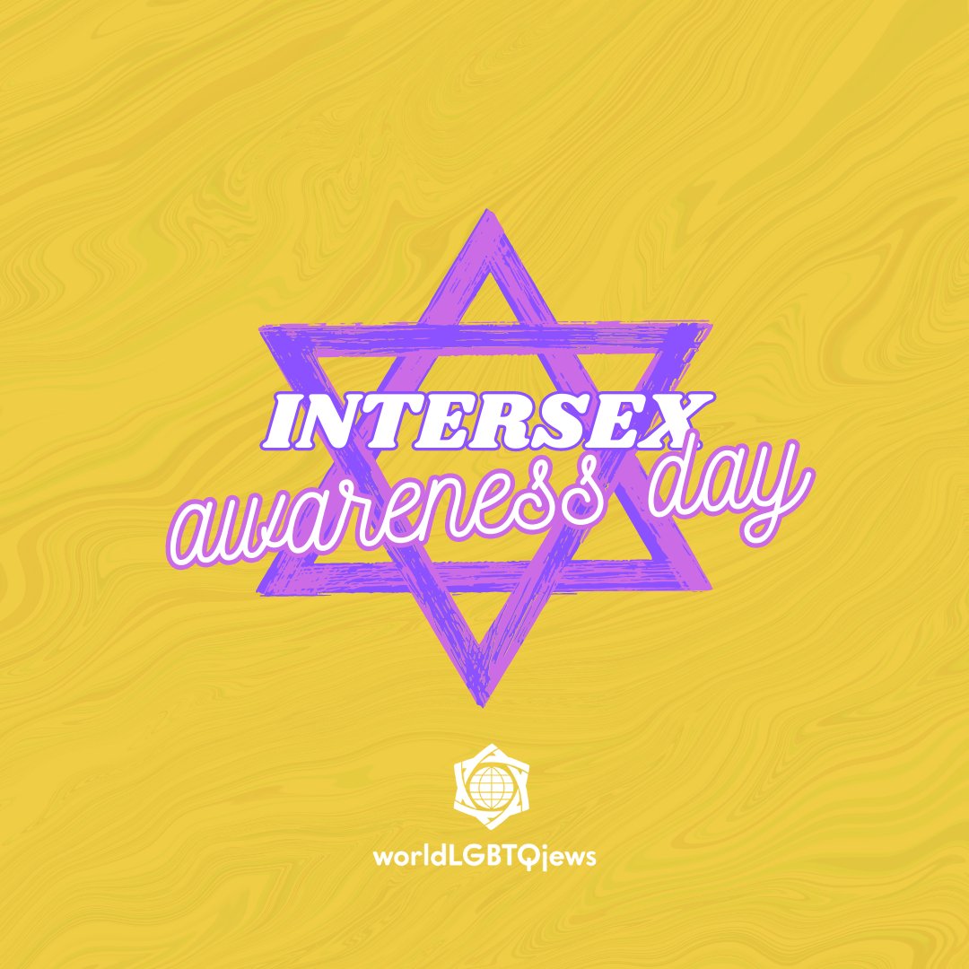 🌈 On Intersex Awareness Day, we fight for the rights and dignity of intersex individuals and as jews we celebrate the presence of our identities in the Talmud. 🏳️⚧️💛 #IntersexPride #BodyAutonomy #ResistNormalization #worldLGBTQjews #jewish #LGBT #JewishPride #jewishLGBT