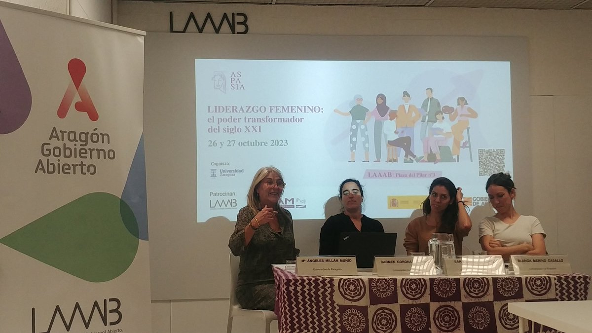 #LiderazgoFemenino:el poder transformador del siglo XXI. En ciencia y en política, todavía queda mucho por hacer en cuestión de género. Formación, presencia, concienciación.  @blancamerinocas @sasisoy_world @carmencs #MÁngelesMillán @laaab_es @culturauz @IA_Mujer