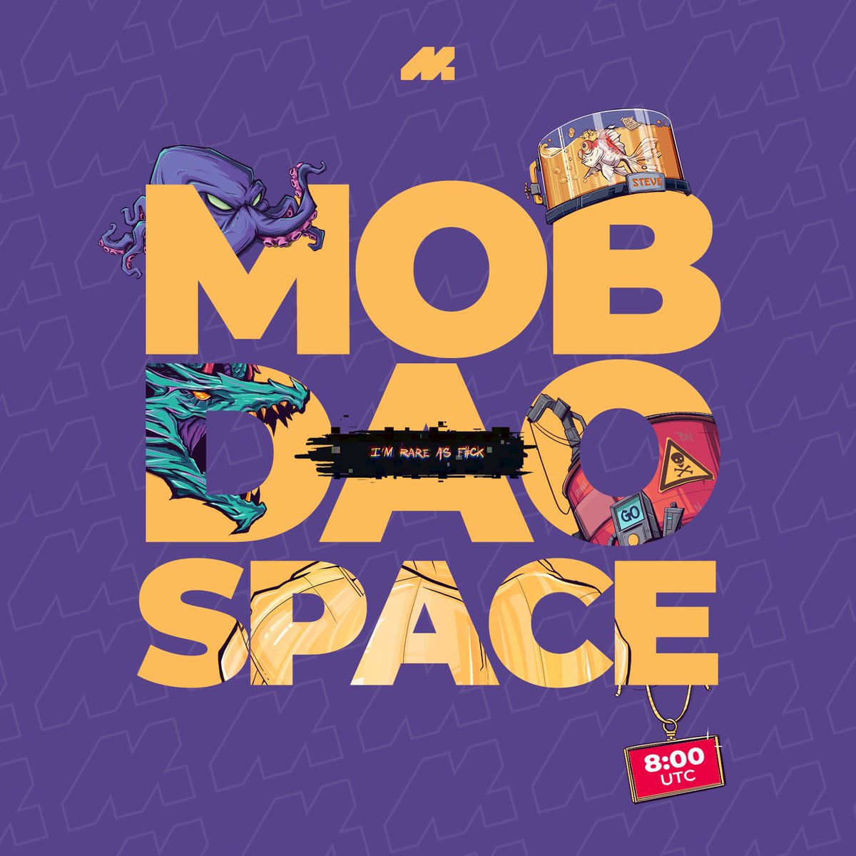 Special MOB Dao space today. 

8pm UTC/4pm EST

x.com/i/spaces/1yNGa…