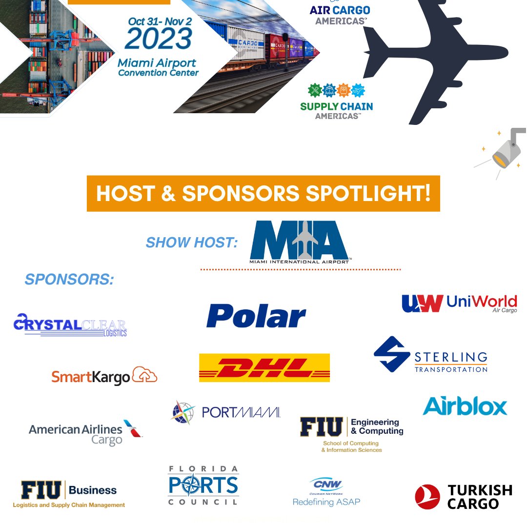 acscamericas's tweet photo. 📦🚢Supply Chain Americas 2023 Conference starts Tuesday!
🚚We're Grateful for your support in shaping the future of supply chain.🌎
Registration is still open! 📅 October 31st - November 2nd! 📦🌐
Register Here ➡ https://t.co/HbN2k0omyE⬅
#sponsorship #freight #trade #logistics https://t.co/c8605Ej1Ia