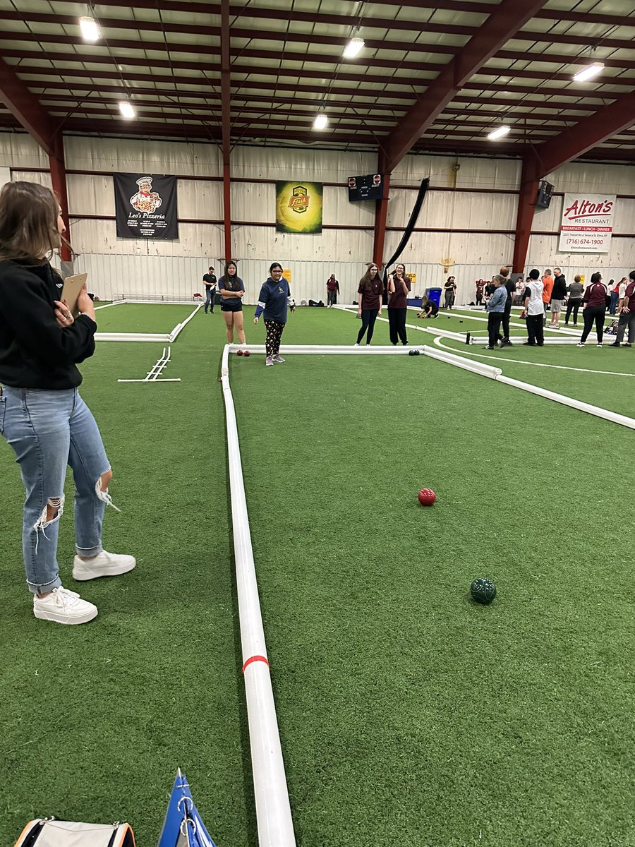 SHUnified's tweet photo. Unified Bocce took home 2nd place in their division today at the section 6 tournament. Way to go Panthers!! @SHCSDAthletics @SpecOlympicsNY @SahlensSP https://t.co/518apQlk5e