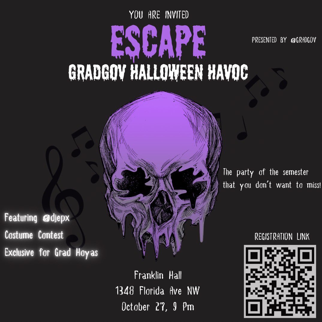 Georgetown Graduate Student Government tweet media