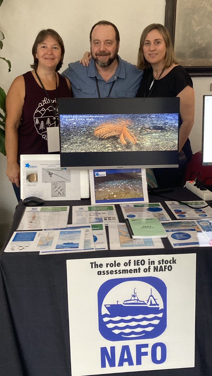 Mariano Koen-Alonso (He/Him) (@mkoenalonso) on Twitter photo Proudly showing at #SIMERPE2 the good work <a href="/NAFO1979/">Northwest Atlantic Fisheries Organization</a> is doing. Proudly showing at #SIMERPE2 the good work <a href="/NAFO1979/">Northwest Atlantic Fisheries Organization</a> is doing.