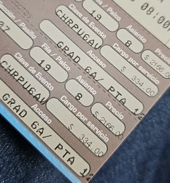 nat_vL's tweet photo. Vendo 2 boletos para el #GPMexico Viernes 27 Sección 6A cada uno en $2,500 (lo que costó)
Se entrega boleto impreso
#vendoboleto #f1 #formula1 #granpremiomexico #viernes #grada6 #ChecoPerez #sergioperez #autodromo https://t.co/YZG4RWZQ0M