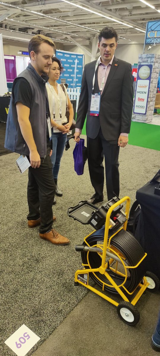 CorpHathorn's tweet photo. The #PHCCCONNECT2023 Show is in full swing here in Cleveland, and we're having a blast meeting all of you! If you haven't stopped by yet, don't miss out! Visit us at booth # 509 and see what's new at Hathorn Inspection Cameras.

#phccconnect #plumbing #sewercameras #draincamera https://t.co/ndtJo6qVVQ
