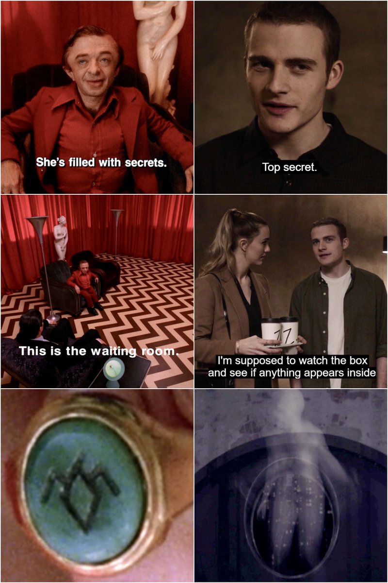 Like the Red Room, the Glass Box Room is a type of "waiting room," one likewise filled with "secrets...