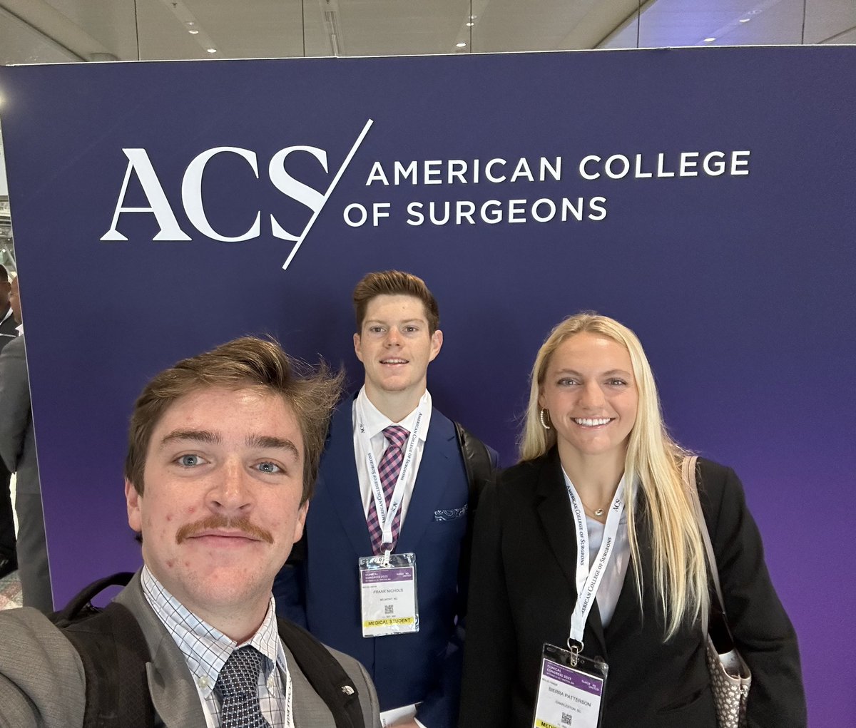 MUSCGlobalSurg's tweet photo. Our council members attended @AmCollSurgeons Clinical Congress! It was an honor to connect with humanitarian leaders, attend #GlobalSurgery sessions, and to participate in the Medical Student Program. We are excited to share what we have learned from #ACSCC23 with our Program 🌍! https://t.co/8evCUK1Nn9