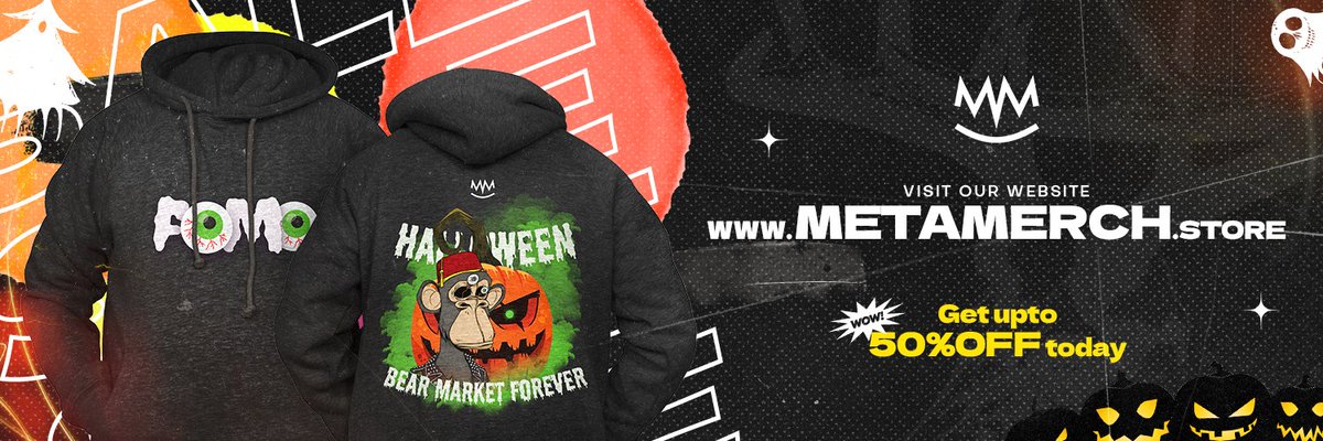 Bear Market Forever!? Whattttttt😧😯😯😯😯😯

Hahahah no way! - It's just our 🎃 edition web3 scary merch! 👻

Comment below if you want one we will DM the link! Limited edition - hurry 🆙