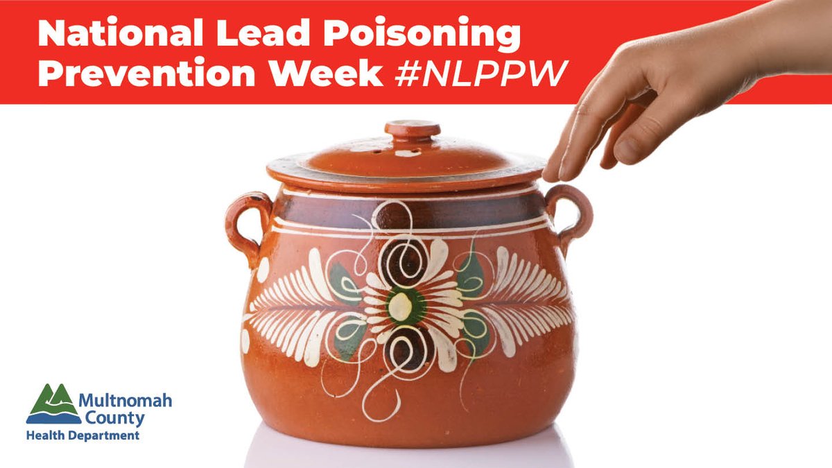 Some traditional pottery may have lead in the glaze. If you have these dishes:  
✅ Test them using a lead test from the store 
✅ Don’t use them for cooking or serving  
✅ Talk to your doctor about testing your family for lead
#NLPPW2023 #leadfreekids bit.ly/3EXtmKw