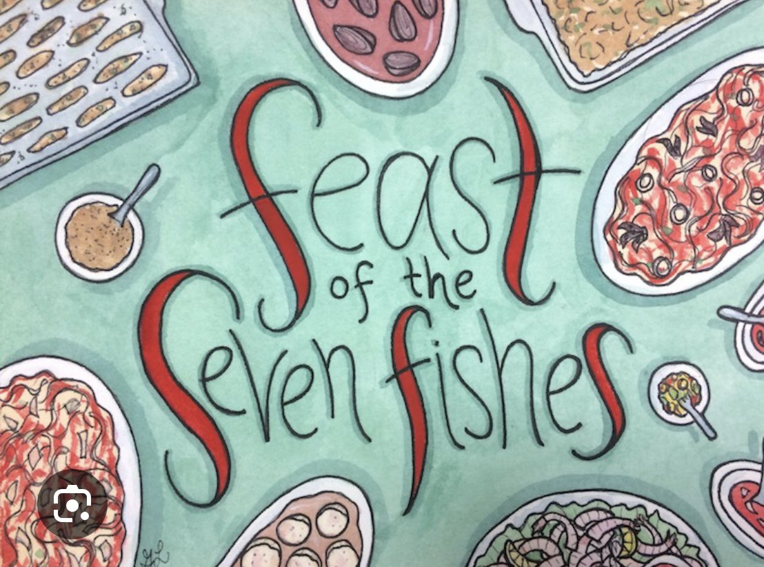 HowlettTina's tweet image. When 7-year-old Angie is charged with selecting THE FEAST OF THE SEVEN FISHES 🐟menu, she must venture into the fish market world and somehow find a way to make her family proud of this year’s Italian 🇮🇹Christmas Eve dinner celebration. #PBPitch #Holiday