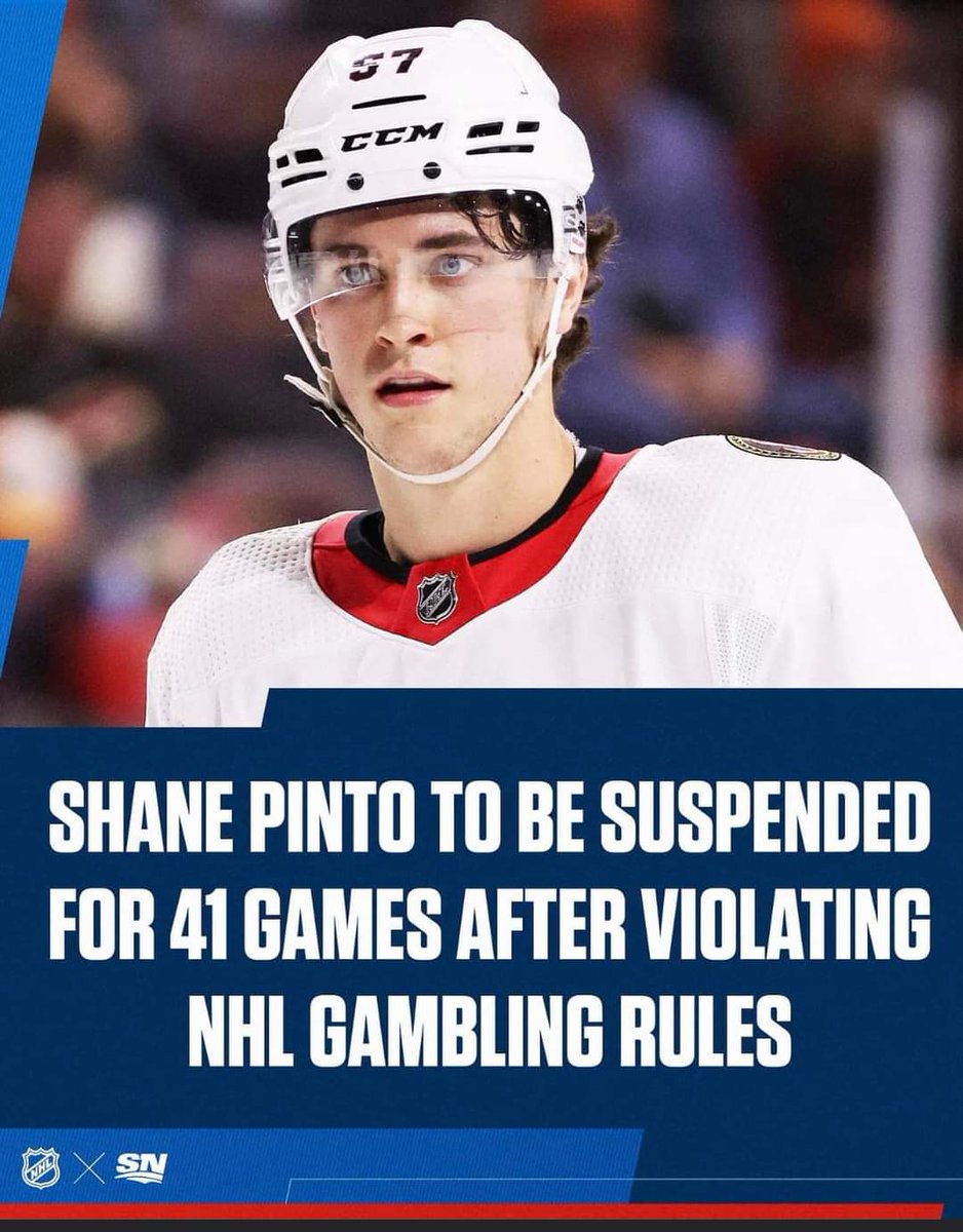 The nhl believes in house gambling is a bigger crime than when players abuse women. This is what we allow our children to idolize.