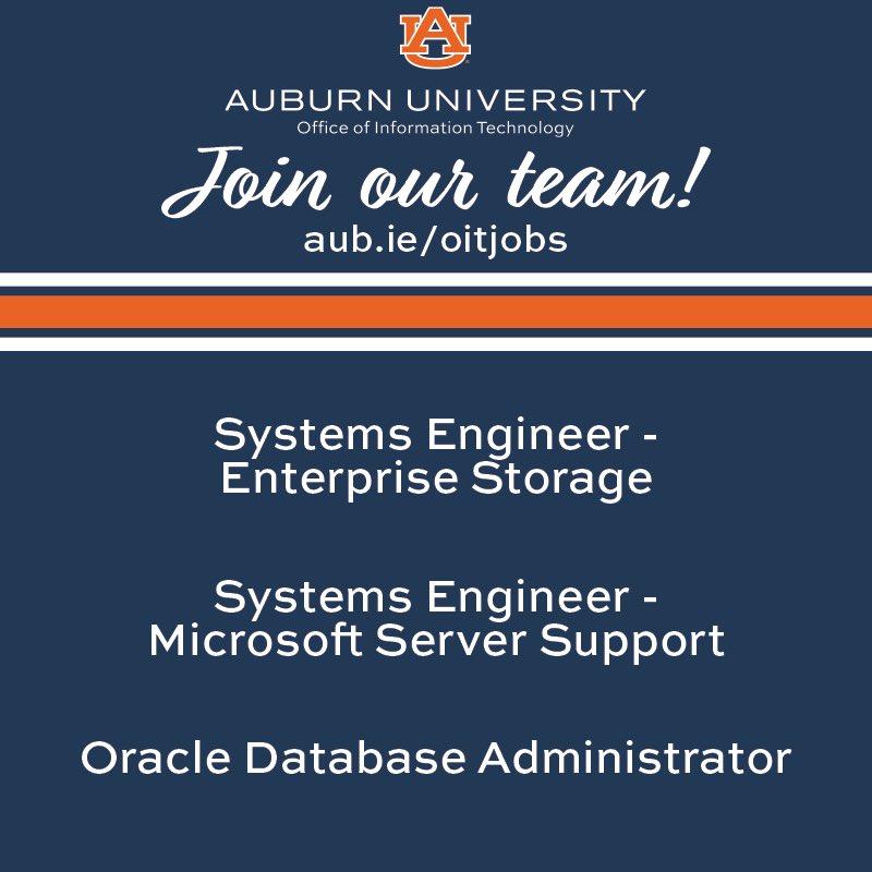 Auburn University OIT tweet media