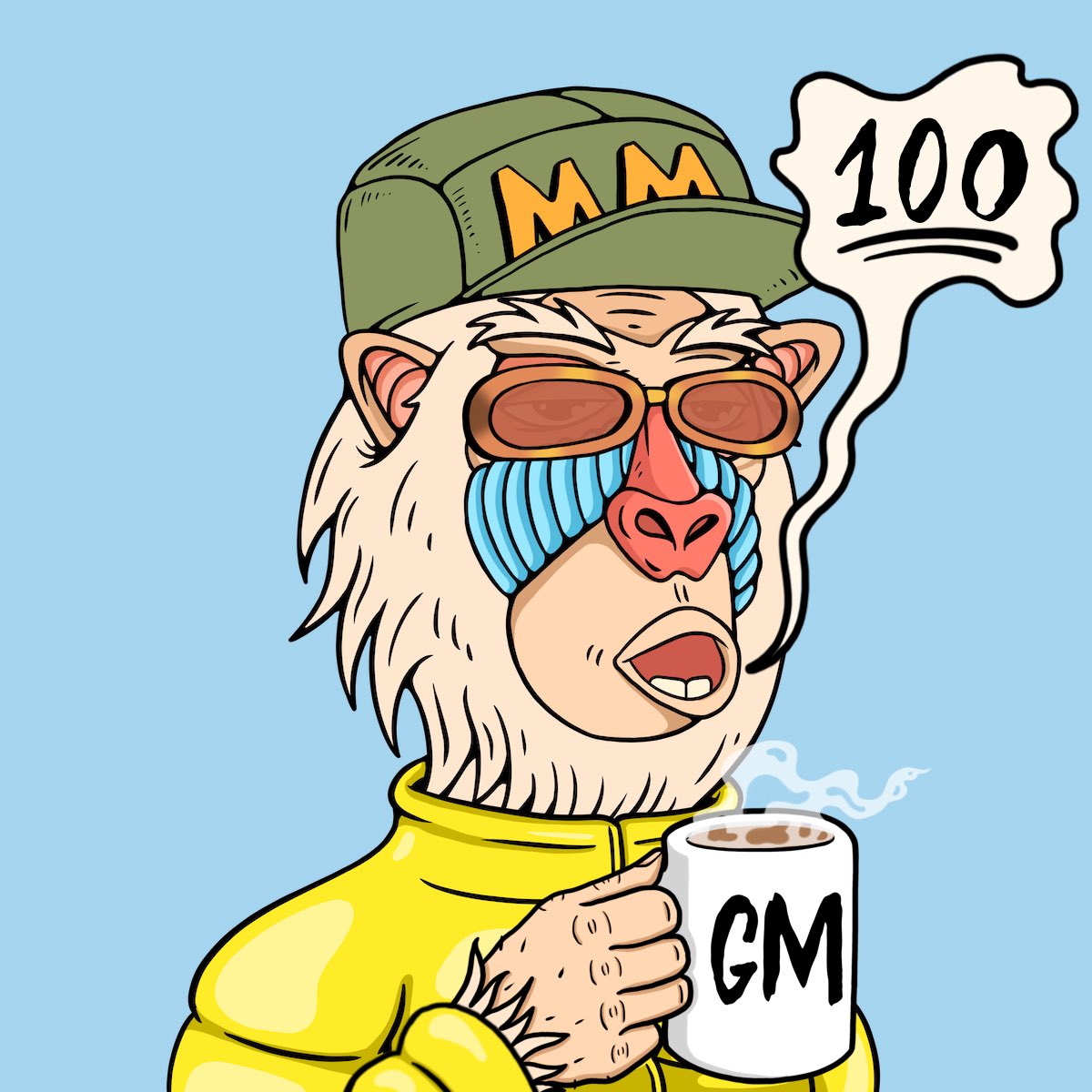 GM! Giving away MONK #1803 via <a href="/thexpicker/">the X picker</a> 🪬🤍🧘‍♂️

Just like, RT, and reply with something or someone you’re grateful for today… 

Winner announced in 48 hours 👀