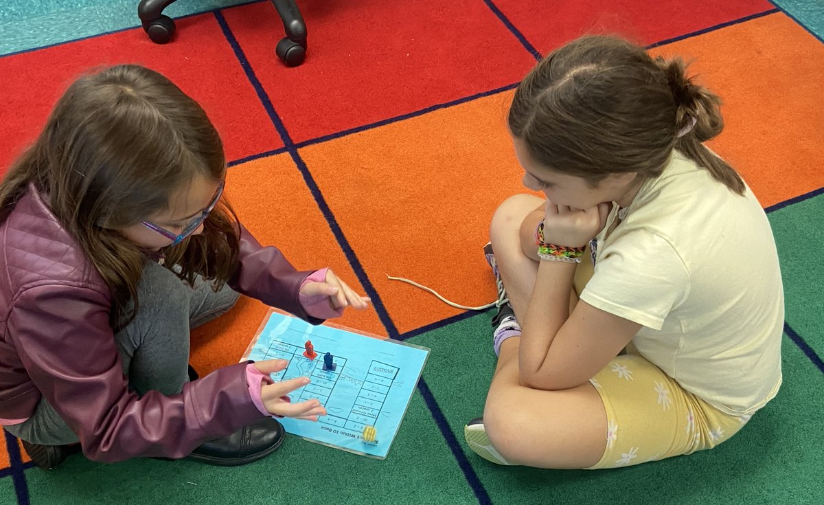 Our second graders have fun with partners, practicing their math skills while playing games. <a href="/DES2ndGrade/">DES 2nd Grade</a>