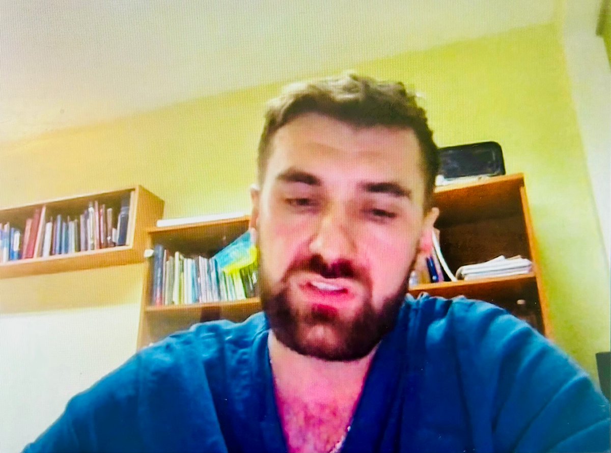 #LiveFromUkraine 🇺🇦: Dr. Ivan Budzan, a military surgeon in Ukraine, thanked the Catholic Response for Ukraine (#CR4U) working group for its continuous support of his hospital and patients. “It’s made us all much stronger,” he said.

#PrayForUkraine #CatholicHealth