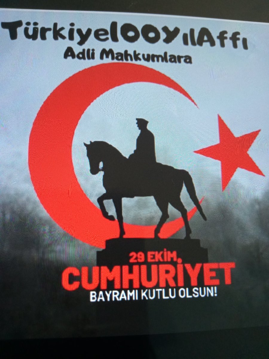 100yilda ErdoğanAffi #GenelAf Bekliyoruz 🇹🇷🇹🇷🇹🇷🇹🇷🇹🇷🕊️🕊️🕊️ Tüm Kader Mahkumlarina Mazlumlara AF İSTİYORUZ 💯 Yılda YıllardırBeklenen VİCDANİ CumhuriyetAffıni GENEL AF ve Adlî SİCİL Affı Verilsin İSTİYORUZ Biran Önce KismiAF İnfaz DüzenlenmesiDeğil Milyonlara AF İSTİYORUZ