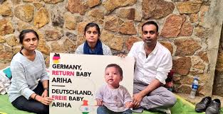 Bhushan Shah (@bhushanvshah) on Twitter photo <a href="/IndiainHamburg/">India in Hamburg</a> <a href="/hamburg_de/">hamburg.de</a> @DiasporaDiv_MEA <a href="/eoiberlin/">India in Germany</a> <a href="/MEAIndia/">Randhir Jaiswal</a> <a href="/DrSJaishankar/">Dr. S. Jaishankar</a> <a href="/meaMADAD/">Madad, MEA</a> <a href="/AmbAckermann/">Dr Philipp Ackermann</a> <a href="/PMOIndia/">PMO India</a> <a href="/IndianDiplomacy/">Indian Diplomacy</a> <a href="/GermanyDiplo/">GermanForeignOffice</a> This is just outside the German Embassy Delhi.
Be it the cold or hot Delhi weather, the family is pleading since last 2 years to Repatriate Ariha to India.
Is this Humanity that Germany has to offer?? Shameful!
<a href="/Bundeskanzler/">Bundeskanzler Friedrich Merz</a> @ABaerbock <a href="/narendramodi/">Narendra Modi</a> <a href="/AmitShah/">Amit Shah</a> <a href="/IndiainHamburg/">India in Hamburg</a> <a href="/hamburg_de/">hamburg.de</a> @DiasporaDiv_MEA <a href="/eoiberlin/">India in Germany</a> <a href="/MEAIndia/">Randhir Jaiswal</a> <a href="/DrSJaishankar/">Dr. S. Jaishankar</a> <a href="/meaMADAD/">Madad, MEA</a> <a href="/AmbAckermann/">Dr Philipp Ackermann</a> <a href="/PMOIndia/">PMO India</a> <a href="/IndianDiplomacy/">Indian Diplomacy</a> <a href="/GermanyDiplo/">GermanForeignOffice</a> This is just outside the German Embassy Delhi.
Be it the cold or hot Delhi weather, the family is pleading since last 2 years to Repatriate Ariha to India.
Is this Humanity that Germany has to offer?? Shameful!
<a href="/Bundeskanzler/">Bundeskanzler Friedrich Merz</a> @ABaerbock <a href="/narendramodi/">Narendra Modi</a> <a href="/AmitShah/">Amit Shah</a>